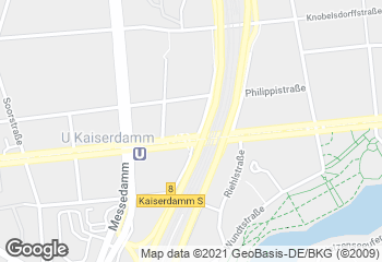 Karte mit Standort von Thoben's Backwaren