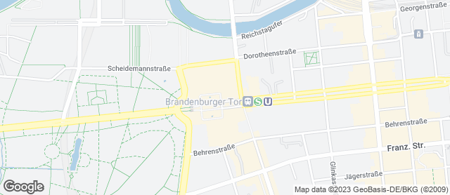 Karte mit Standort von Bäcker Wiedemann GmbH   Mitte