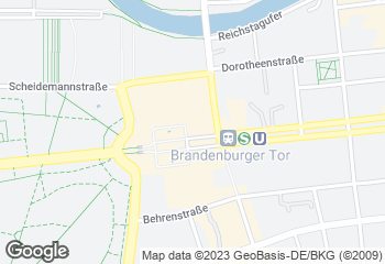 Karte mit Standort von Bäcker Wiedemann GmbH   Mitte