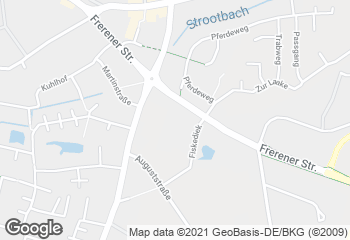 Karte mit Standort von Bäckerei Fehren GmbH (Café/Bistro)