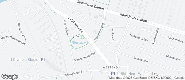 Karte mit Standort von Bäcker Wiedemann GmbH  CHARLOTTENBURG- WILMERSDORF