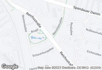 Karte mit Standort von Bäcker Wiedemann GmbH  CHARLOTTENBURG- WILMERSDORF