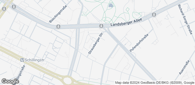 Karte mit Standort von Altberliner Bäckerei