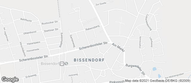 Karte mit Standort von Heidebäckerei Rehbock