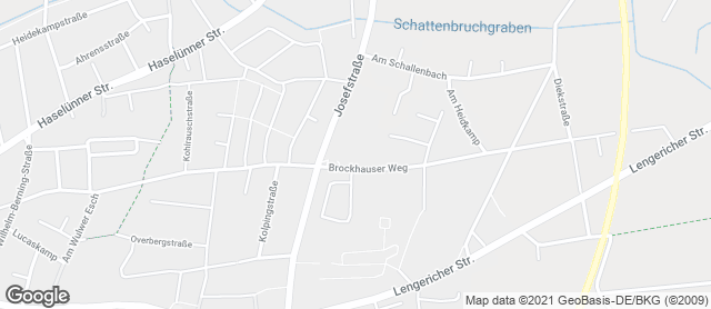Karte mit Standort von Schäfer's Brotstuben Filiale Josefstraße