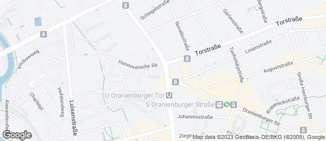 Karte mit Standort von Bäcker Wiedemann GmbH   Mitte