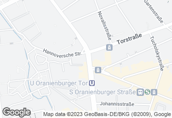 Karte mit Standort von Bäcker Wiedemann GmbH   Mitte