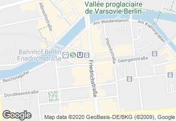 Karte mit Standort von BioBackHaus Leib GmbH Friedrichstr.