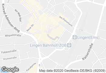 Karte mit Standort von Wintering - Backshop im Lookentor
