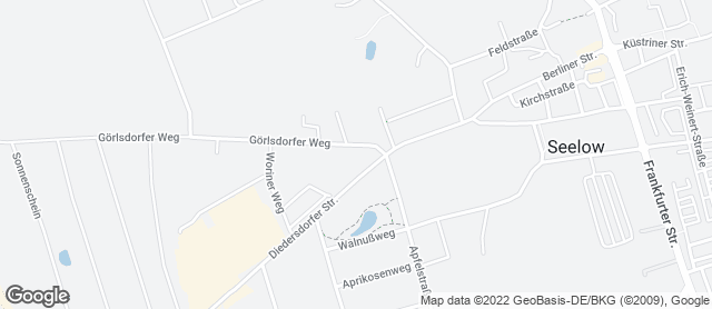 Karte mit Standort von Bäckerei Dreißig GmbH & Co. KG LIDL Seelow