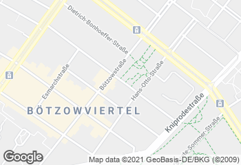Karte mit Standort von Bäckerei & Konditorei Biesewski
