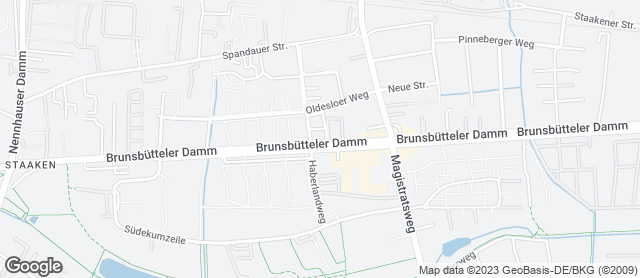 Karte mit Standort von Thoben's Backwaren