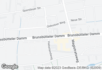 Karte mit Standort von Thoben's Backwaren