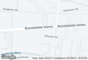 Karte mit Standort von Thoben's Backwaren