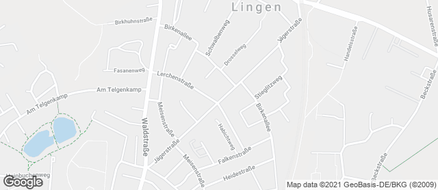 Karte mit Standort von Bäckerei  Plock