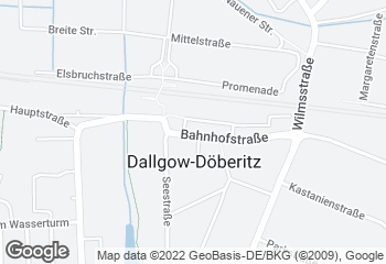 Karte mit Standort von Bäckereifachgeschäft + Café