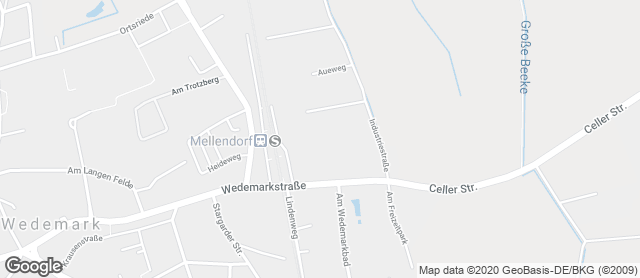 Karte mit Standort von Bosselmann. Die Landbäckerei GmbH  Familia - Mellendorf