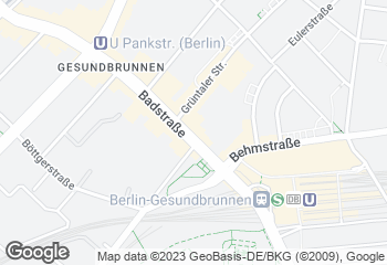 Karte mit Standort von Thoben's Backwaren