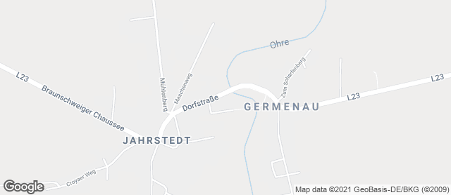 Karte mit Standort von Bäckerei Gieselberg