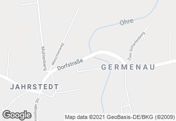 Karte mit Standort von Bäckerei Gieselberg