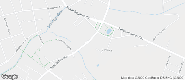 Karte mit Standort von BioBackHaus Leib GmbH Falkensee