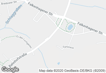 Karte mit Standort von BioBackHaus Leib GmbH Falkensee