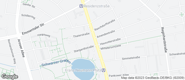 Karte mit Standort von Thoben's Backwaren