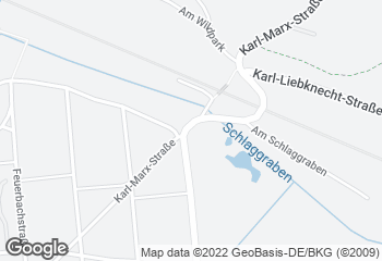 Karte mit Standort von Bäckerei Exner