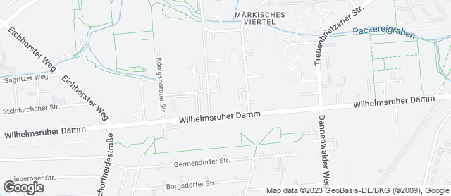 Karte mit Standort von Thoben's Backwaren