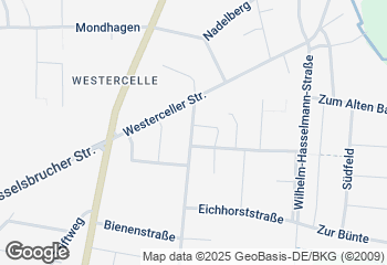 Karte mit Standort von Bäckerei Kiess & Krause GmbH