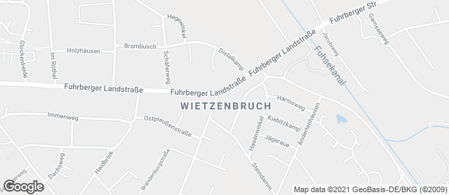 Karte mit Standort von Bäckerei Georg Wilhelm GmbH