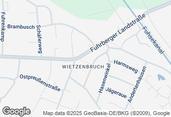 Karte mit Standort von Bäckerei Georg Wilhelm GmbH
