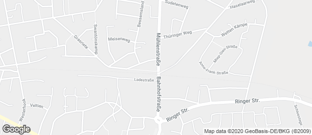 Karte mit Standort von Bäckerei Wintering - Backshop & Café beim ALDI-Markt