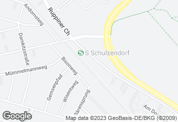 Karte mit Standort von Bäckerei Exner