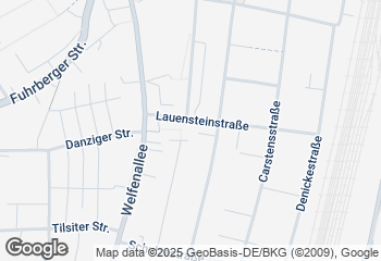 Karte mit Standort von Bäckerei Kiess & Krause GmbH