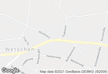 Karte mit Standort von Bäckerei Overmeyer GmbH