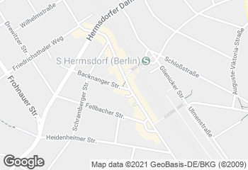 Karte mit Standort von Bäckerei & Konditorei Laufer GmbH  Café-Bistro