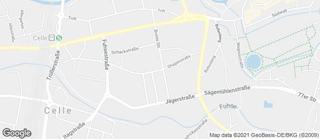 Karte mit Standort von Bäckerei Pippel