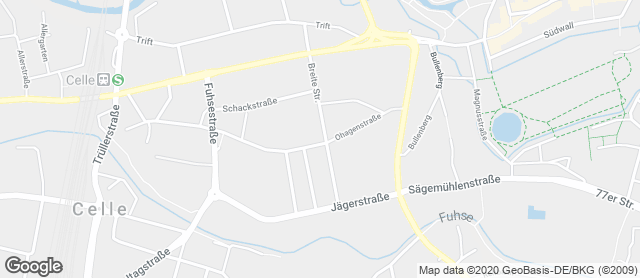 Karte mit Standort von Bäckerei Pippel