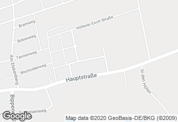 Karte mit Standort von Bäckerei Wintering - Backshop & Café neben dem ALDI-Markt