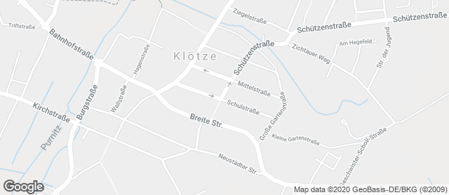 Karte mit Standort von Bäckerei Förster