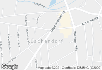 Karte mit Standort von Landbäckerei  Wittig GmbH