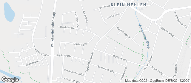 Karte mit Standort von Bäckerei & Konditorei Günter Stremmel