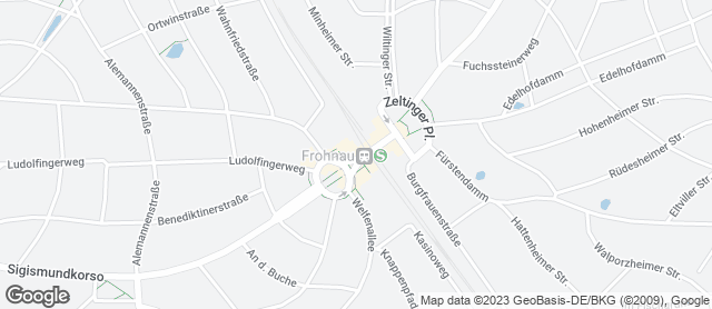 Karte mit Standort von Bäcker Wiedemann GmbH Reinickendorf