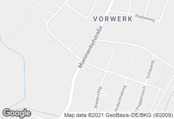Karte mit Standort von Bäckerei Kiess & Krause GmbH