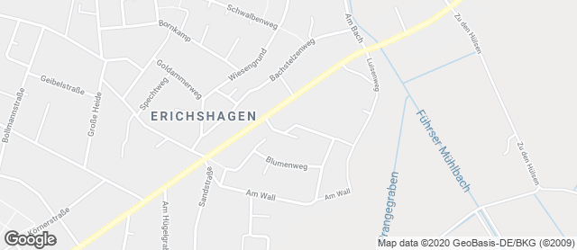 Karte mit Standort von Bäckerei Deicke Filiale im NETTO-Markt Erichshagen