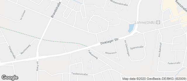 Karte mit Standort von Stadtbäckerei Frerker - netto