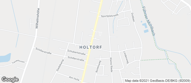 Karte mit Standort von Bäckerei Deicke - Café Holtorf