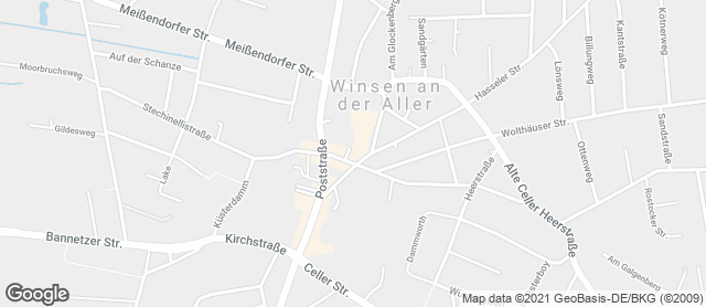 Karte mit Standort von Bäckerei Kappelmann GbR