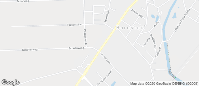 Karte mit Standort von Barnstorf